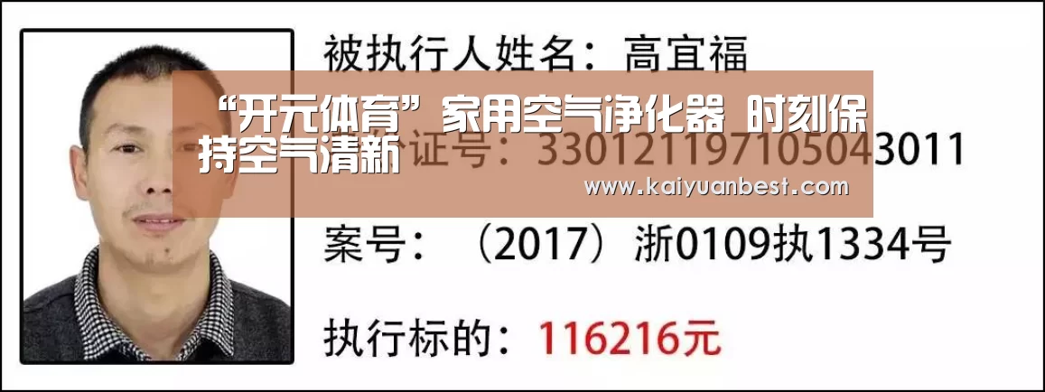 “开元体育”家用空气净化器 时刻保持空气清新(图1) 开元赛事